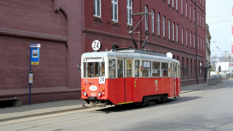 4N1167 na linii 24, Konstantynów Okrzei, 9.03.2025